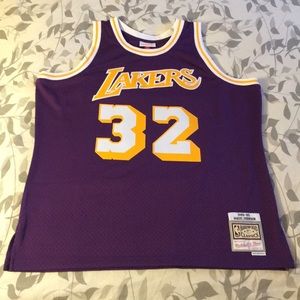 Magic Johnson L.A. Lakers MN NBA Swingman Jersey